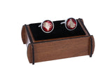 Butoni Round Red